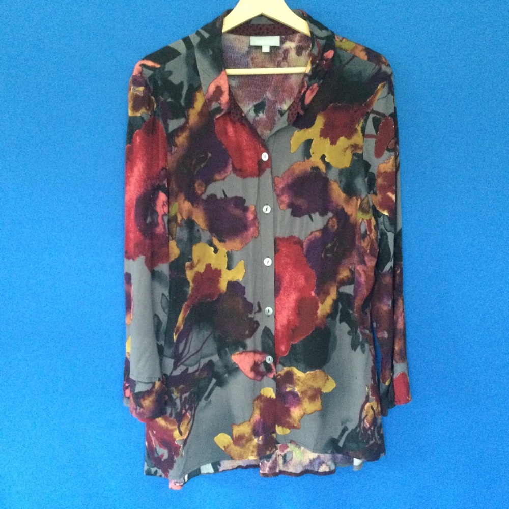 Habitat XL Shirt Clothes to live in Button Up Viscose Blend